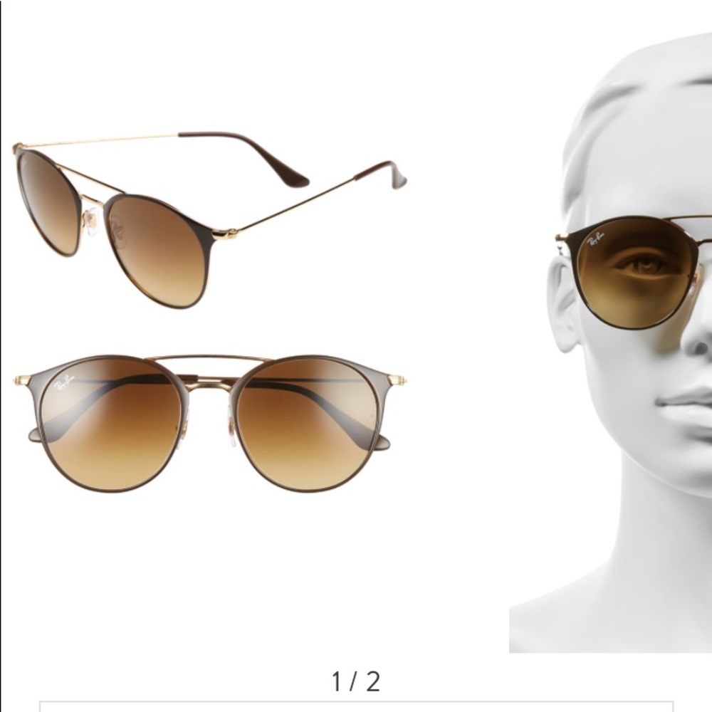 rayban sunglasses (missing nose pieces)